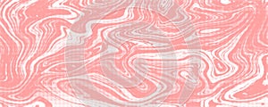 Abstract halftone textured pink marble background