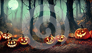 abstract halloween background suitable for banner