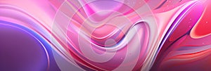 Abstract halographic background, bright banner for design. photo