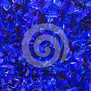 Abstract hand paint picturesque dark blue acrillic art background on canvas. Vivid picturesque backdrop for wallpaper