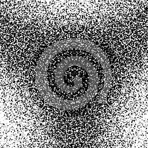 Abstract hatching gradient background. Broken texture explosion. Abstract vertical gradient halftone with falling bits. Rain from