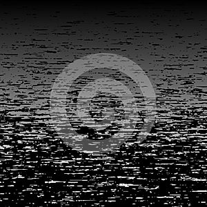 Abstract hatching gradient background. Broken texture explosion. Abstract vertical gradient halftone with falling bits. Rain from