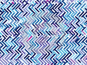 Abstract hatchings crosshatch design woven texture with chaotic dashes, chevron and zig-zag lines, plaid hatchings