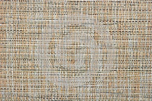 Abstract hay fabric beige textured background