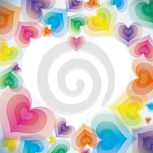 Abstract heart Background