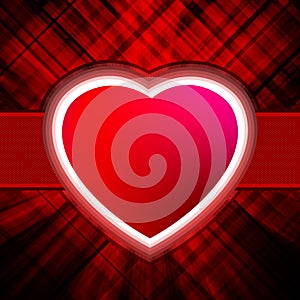 Abstract Heart Burst Background. EPS 8