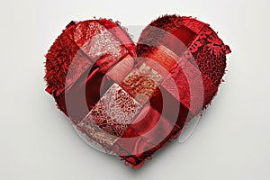 An abstract heart design that captures the essence of Valentine's Day photo