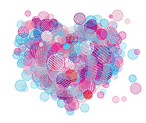 Abstract heart shape