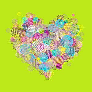 Abstract heart shape