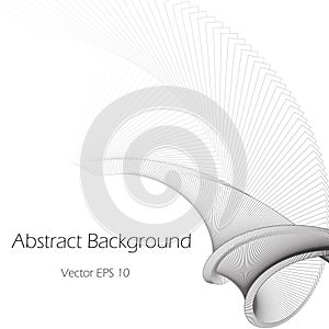 Abstract helical background