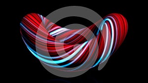 Abstract helix lines. Spiral lines background