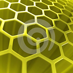 Abstract hexagon background