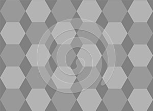 Abstract Hexagon Tiles Seamless Pattern Background
