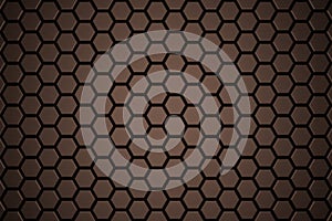 Abstract Hexagon Wall