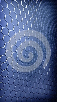 Abstract hexagonal background