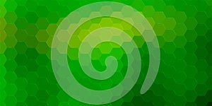Abstract hexagonal background. Vector geometric background with hexagons and gradient effect. Bright color vector