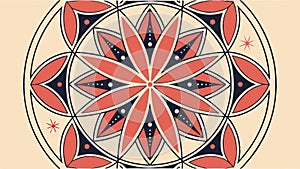 Abstract Hexagonal Cells Network Vector Pattern, vector design Generative AI