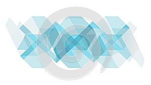 Abstract Hexagonal Gradient Pattern for Modern Backgrounds, vector design Generative AI