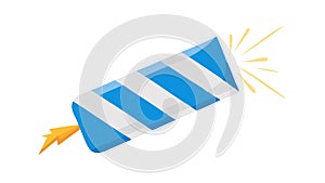 Abstract Hexagonal Grid Pattern Icon, Technology Structure, vector design Generative AI