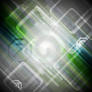 Abstract hi-tech background