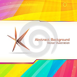 Abstract hi-tech banner template