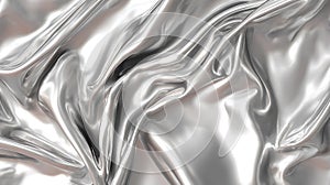 Abstract High-Resolution Metallic Silver Texture