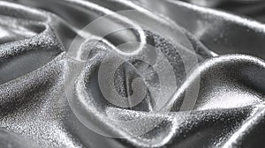 Abstract High-Resolution Metallic Silver Texture