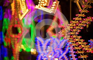 Abstract holiday illumination