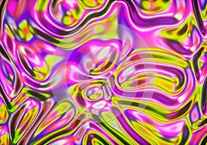 abstract holographic 3d render background