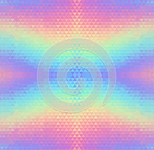 Abstract holographic vector seamless background