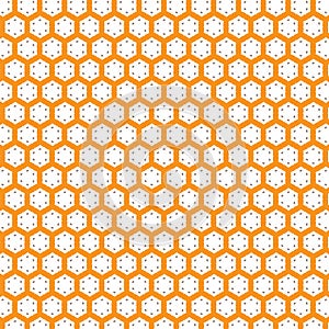 Abstract Honey Comb Pattern Background Fabric Texture Grid