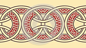 Abstract Honeycomb Border: Geometric Pattern Design, vector design Generative AI