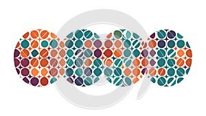 Abstract Honeycomb-Like Geometric Pattern, vector design Generative AI