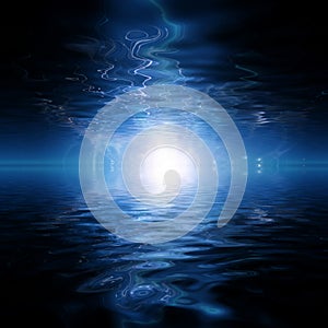 Abstract Horizon. Modern art