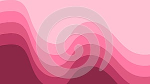 Abstract Horizontal Gradient Flow with Smooth Curves on Light Background