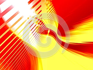 Abstract hot colors background.