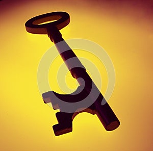 Abstract of a house key