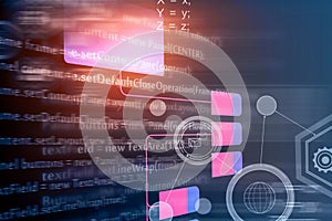 Abstract HTML backdrop