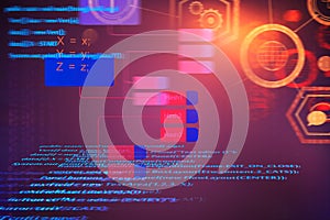 Abstract HTML texture