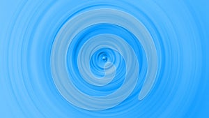 Abstract hypnotic blue blurred circular fast movie