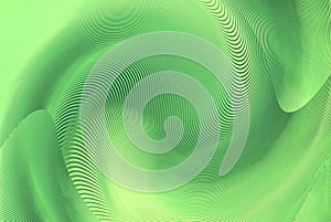 Abstract hypnotic green background