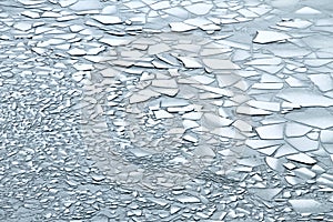 Abstract ice background