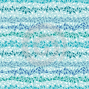 Abstract ice chrystals texture seamless pattern