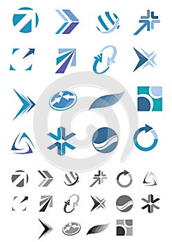 Abstract icons - Pack 1