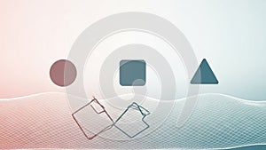 Harmony through the use of simple forms and a minimalist color