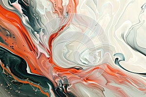 Abstract illustration of fluid and dynamic forms, expressing the fluidity and unpredictability of life