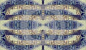 Multicolor ornament.