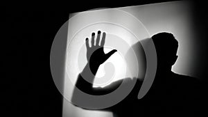 Abstract illustration symbolizing self control and inner discipline