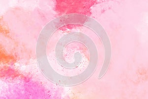 Abstract image of color powder in pink shades