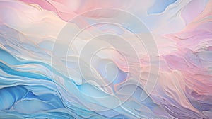 abstract image of colorful waves, in the style of dreamy oil